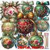 18pcs/set Wooden Material Merry Christmas Decorations Hanging Ornament  New Year Celebration