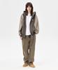 Mahagrid Eclipse Logo Hood Zip-Up Khaki(Mg2Esmm412A)