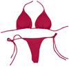 Letní sexy dámské sportovní plavky Sexy bikiny spodní prádlo (Žádné vycpávky)