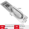 Nastd CC1754 Stainless Steel Fire Door Pull Handle with Indicator Plate
