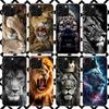 Lion Male Cub King Phone Case for iPhone 17 Air 16 16E 15 14 Plus 13 Mini 12 11 Pro Max 7 8 + SE 2020 Soft Cover Fundas
