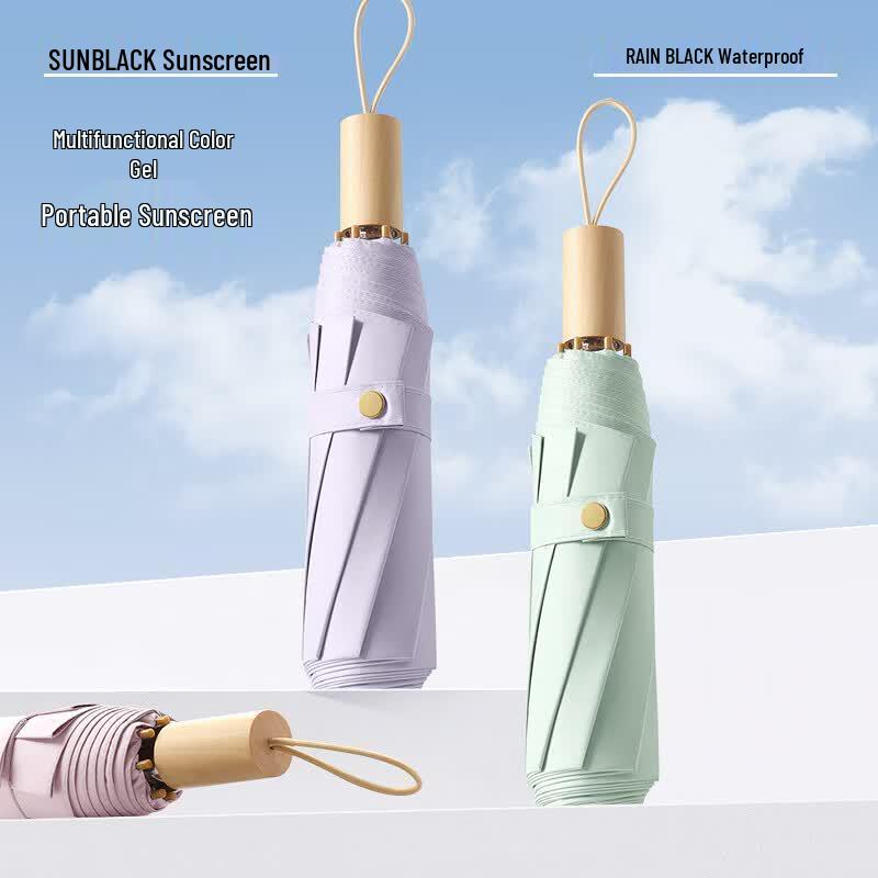 Meidu UV Protection Dual-Use Sun & Rain Umbrella