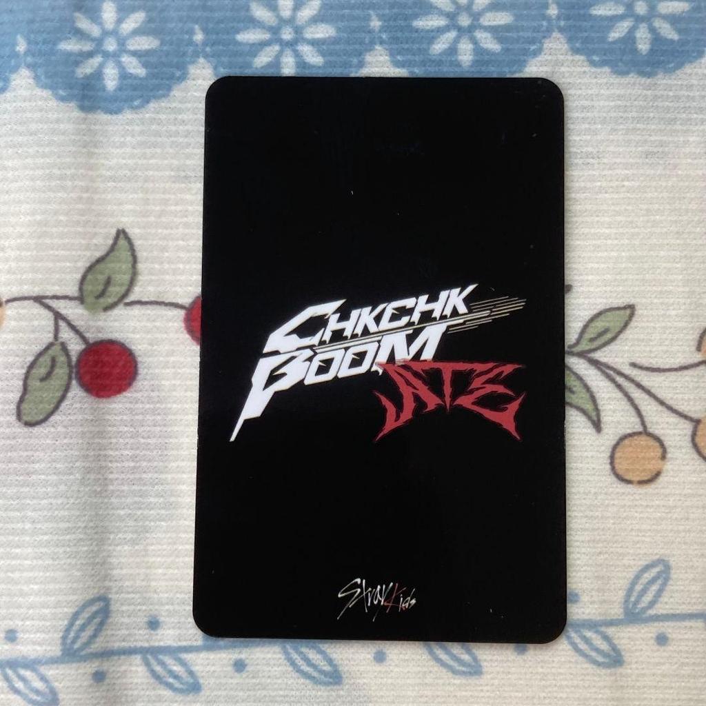 [USED] Stray Kids Hyunjin Chk Chk boomATE Sanok Trading Card