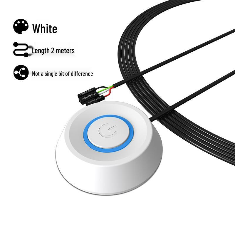 External Desktop Power Switch with Long Cable for Internet Cafe Systems