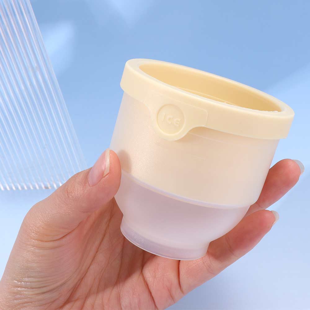 3PCS/SET 6cm Diameter Whiskey Ice Cube Mold Stackable Sphere Ice Mold Silicone Ice Tray Party