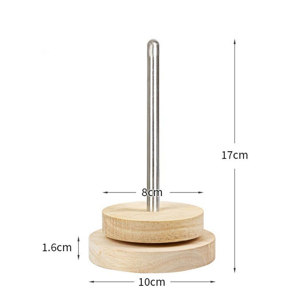 Wooden Yarn Rotating Tool Portable Thread Holder Auxiliary Tool Yarn Ball Holder  Crochet Work