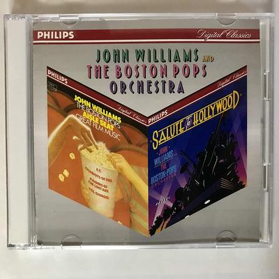 CD BOSTON POPS, RAMIN; JOHN WILLIAMS - ET-Pop In Screen / Pop On Hollywood PHCP10044 Japan Pop Used
