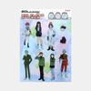 Mobile Suit Gundam GQuuuuuuX Big Clear Character Sticker