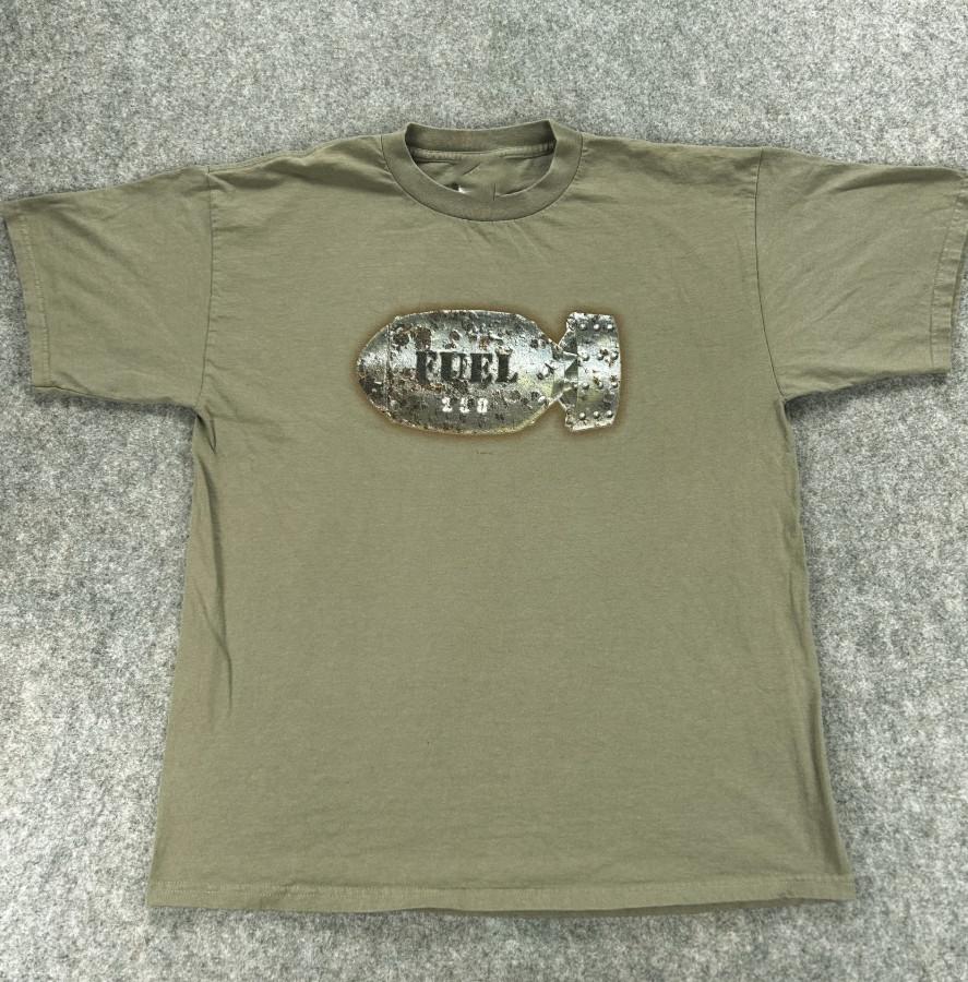 Vintage Fuel Sunburn World Tour Military Green T-Shirt S-5XL SU337 Unisex T-Shirt S
