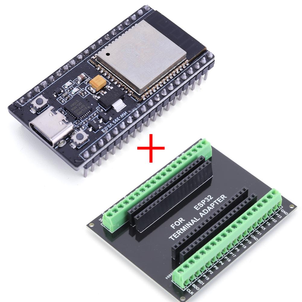 ESP32 38pin Development Board ESP 32 Wireless WiFi Bluetooth Module Ultra-Low Power DualCore Breakout Board for Smart Home