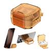 Transparent Shockproof Cover For Buds4/4Pro Headphone Featuring Carabiner Clip Wireless Charging Support Phone Holder