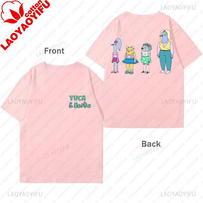 Neuer Stil TucaBertie T-Shirt Lustiges Cartoon-Thema Streetwear Harajuku Kreativität T-Shirt Unisex Kleidung Unisex T-Shirts