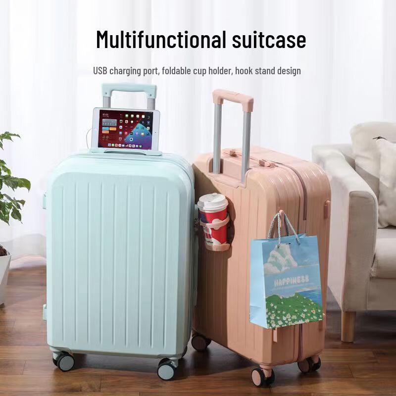 OCEANIA ROO DS-MF007 24-inch Smart Travel Hardside Luggage