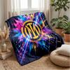 Borussia Dortmund Theme Blanket Soft Flannel Blanket Plush Throw Blanket Cozy Sofa Bed Blanket for Home Decor