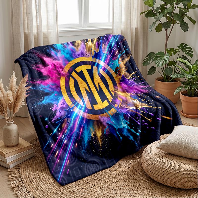 Borussia Dortmund Theme Blanket Soft Flannel Blanket Plush Throw Blanket Cozy Sofa Bed Blanket for Home Decor