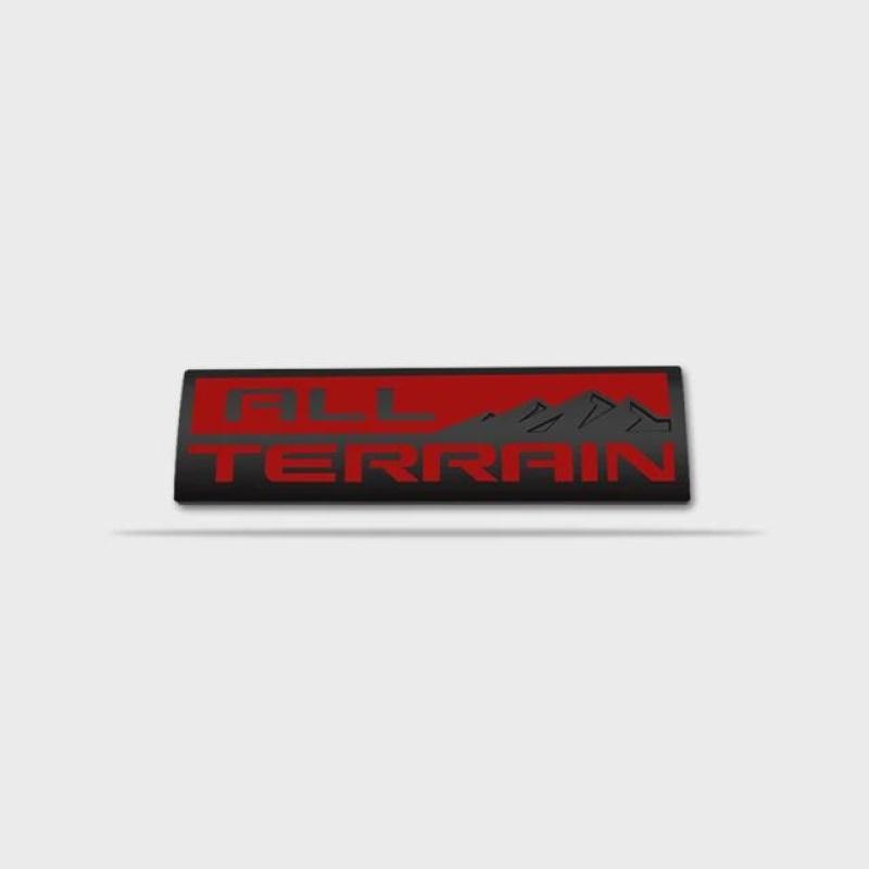 ALL TERRAIN Nálepka Emblém na Kufr Karoserie Auta pro S-ilverado C-ruze S-park O-rlando M-alibu Auto Odznak Vnější Příslušenství