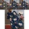 Uk Women Goodlooking Long Sleeve Floral Printed Tunic Tops T Shirt Dress Mini