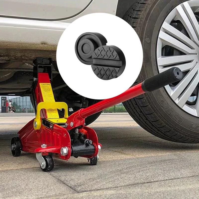 Car Lift Jack Support Stand with Rubber Pads Wheel Dolly Slotted Floor Frame Rail Adapter Repair Tools for Lexus Subaru Fiat Vol