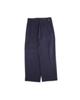 SAYSAYSAY Side One-Pleat Pinstripe Wide Pants Navy