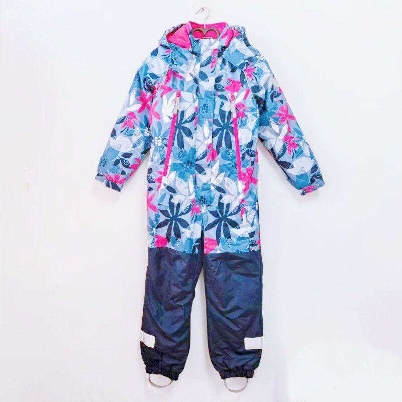 Exported to Northern Europe, Russia, Finland, Thin Cotton Windproof, Waterproof, Snowproof Children's One-Piece Ski Suit, Winter Model