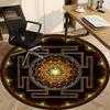1PC Sacred Geometry Symbol Chair Carpet for Office Non-Slip, Lightweight, Machine Washable Rug for Office, Sleeping, Room - Holiday Decoryy251009028