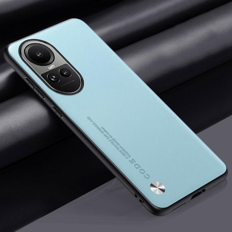Luxury PU Leather Case For OPPO Reno 10 Pro 5G Back Cover Silicone Shockproof Protection Phone Case For OPPO Reno10 Pro 10Pro
