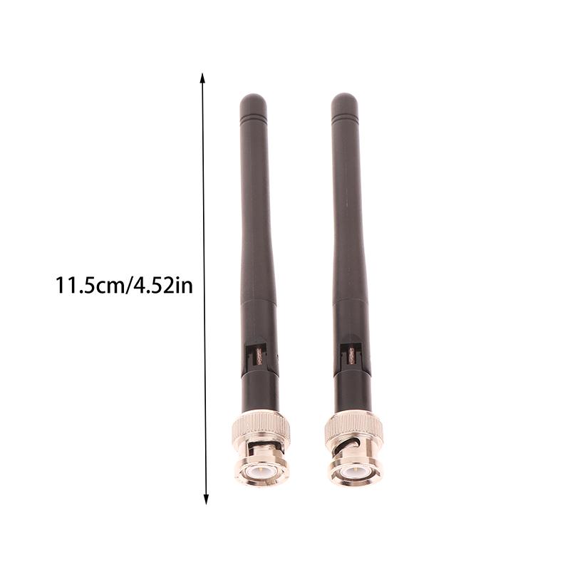 2 Antenas UHF com Conector BNC para Receptor Ew100 Ew300 Ew500 G3 Evolution G3 Series Microfone Sem Fio
