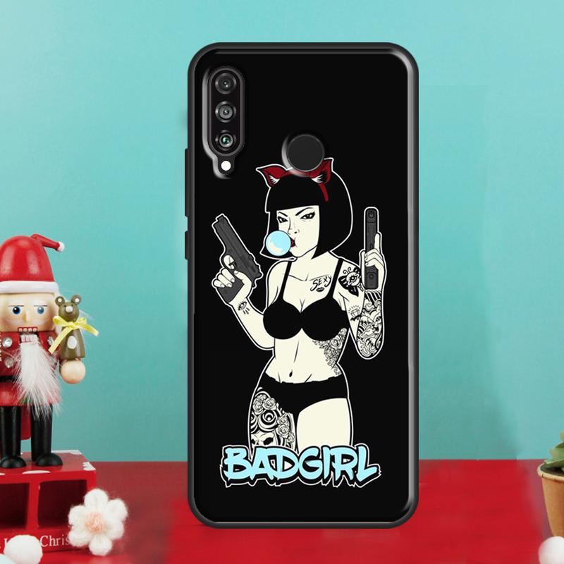 Bad Girl For Huawei Nova 9 10 SE 12i 12s 11i 8i Y90 Y60 Y70 Y72 Y73 Y61 Y91 P30 P40 Lite P60 Pro Case