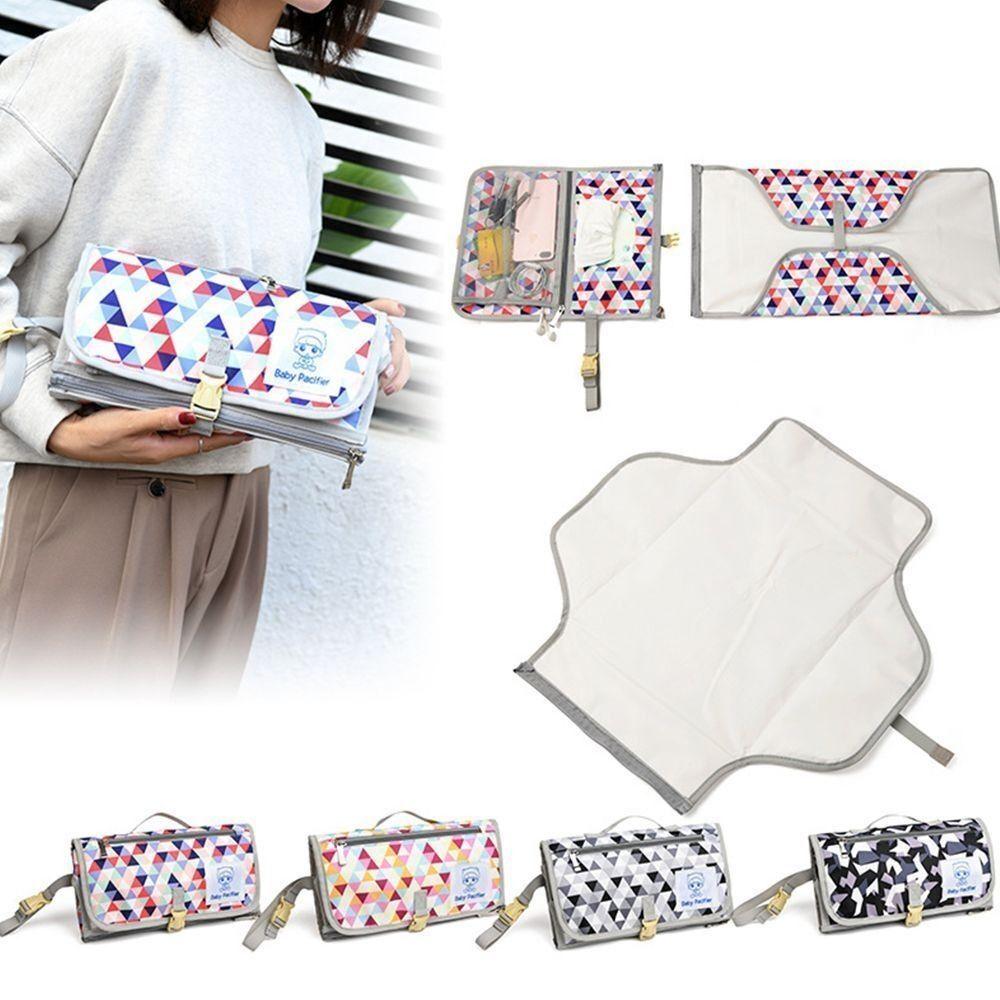 

Нейлоновая подушка для пеленания 3 в 1, водонепроницаемый коврик, высококачественная сумка для детских подгузников
