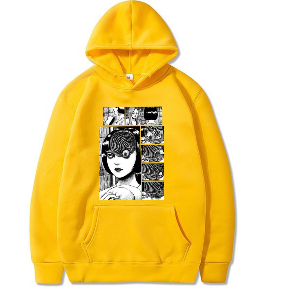Japanese Comics Maruo Suehiro Hoodie Junji Ito Men's Hoodie Sweatshirt Men Women Fashion Design Pullover Fleece Hoodies