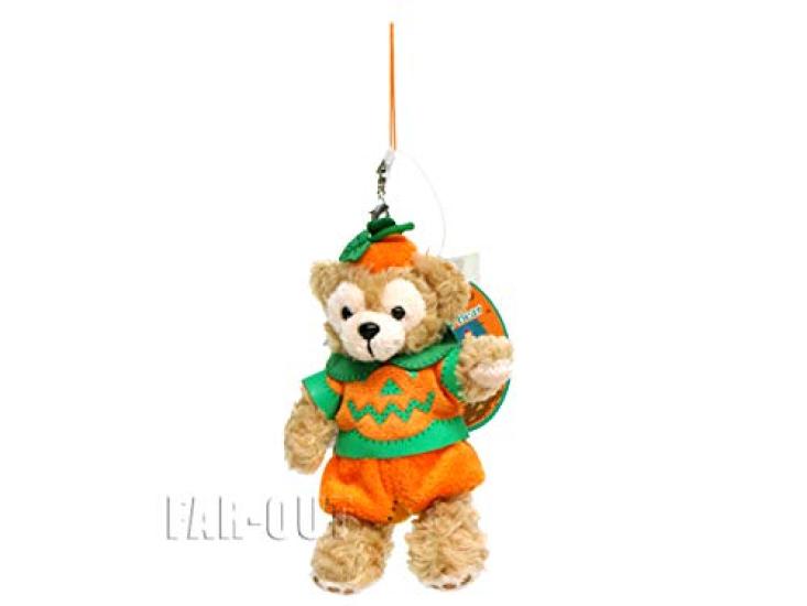 

Tokyo DisneySea Duffy Plush Strap Halloween 2010 Pumpkin Clothes Duffy