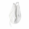 MAYAPURI White Japa Bag with Zip Pocket | Cotton Gomukhi Chanting Bag for Tulsi Mala, Hare Krishna, ISKCON Meditation & Daily Puja Use (Pack of 1)
