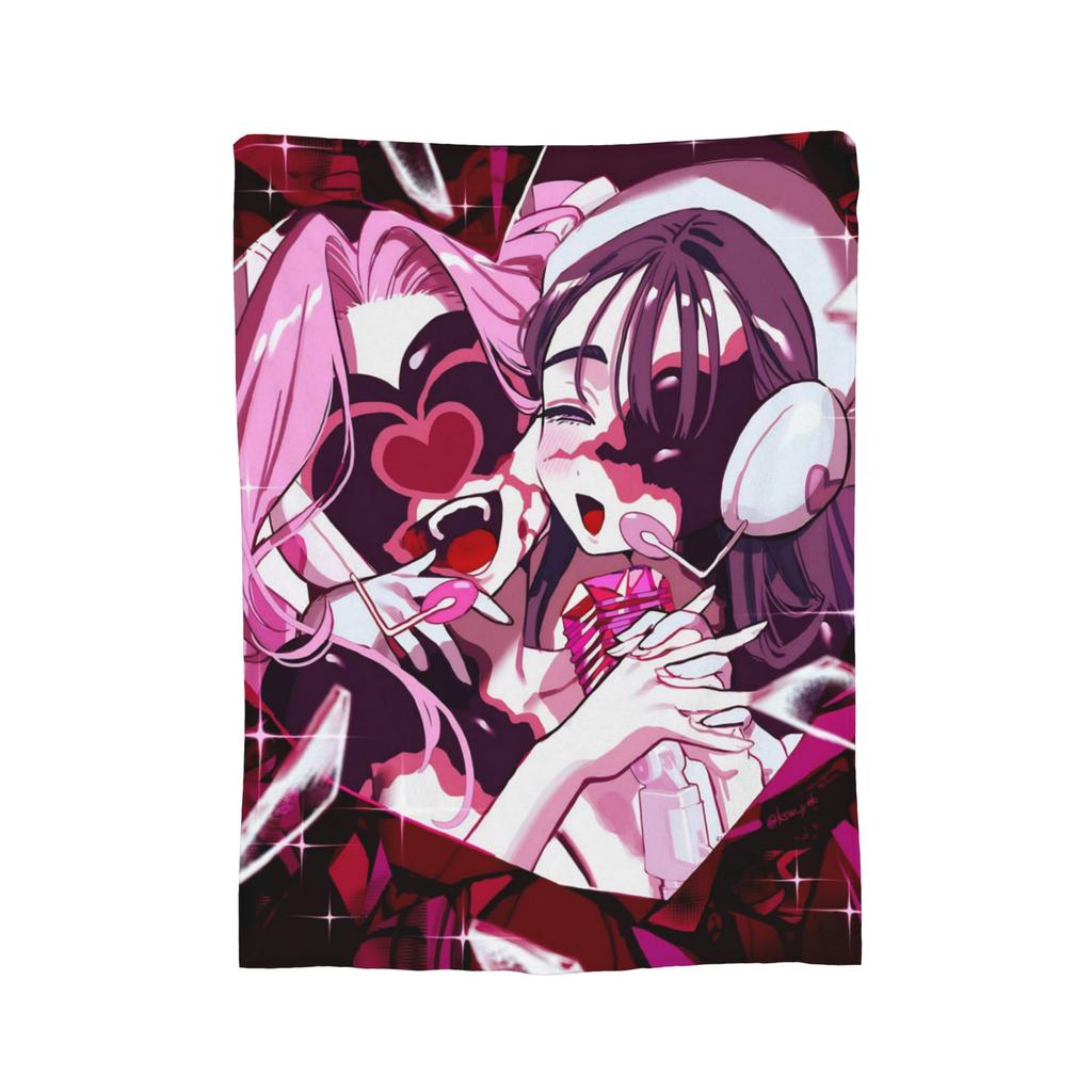 Mizi ALNST Zombie Stage Blanket Cartoon Flannel Throw Blanket Bedroom Sofa Decoration Soft Warm Bedspread