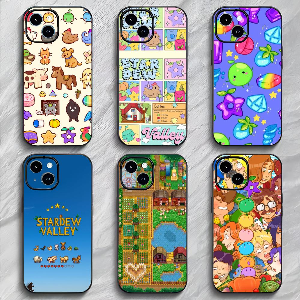 Cozy Farming Game S-Stardew Valley Phone Case Phone Case Soft Packaging Lightweight For iPhone17 16 15 14 13ProMax