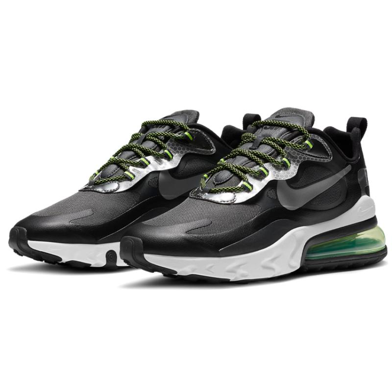 Nike Air Max 270 React Se 3M Anthracite Reflective Sneakers Casual Shoes CT1647-001