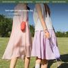 Beneath the Banana Tree 5-Fold Capsule Sun/Rain Umbrella