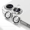 Colorful Bling Diamond Gitter Camera Ring Glass for IPhone 17 Pro Max 17 Air 16 15 Pro Max Plus Clarity HD Lens Screen Protector Metal Cap Accessaries
