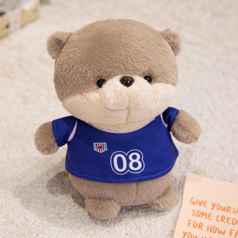 Otter Plush Toy Cartoon Stuffed Doll Decoration For Office Bedroom And Gift