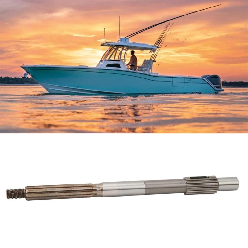 Watercrafts Vessels Outboard Propeller Shaft Alloy Steel Replacement 346-64211-6 for 25HP 30HP Series 2/4 Strokes Engine