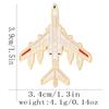 Military Aircraft Pin Set Enamel Badge Collectible Souvenir Backpack Decor Fan Gift Warplane Brooch Jet Accessory
