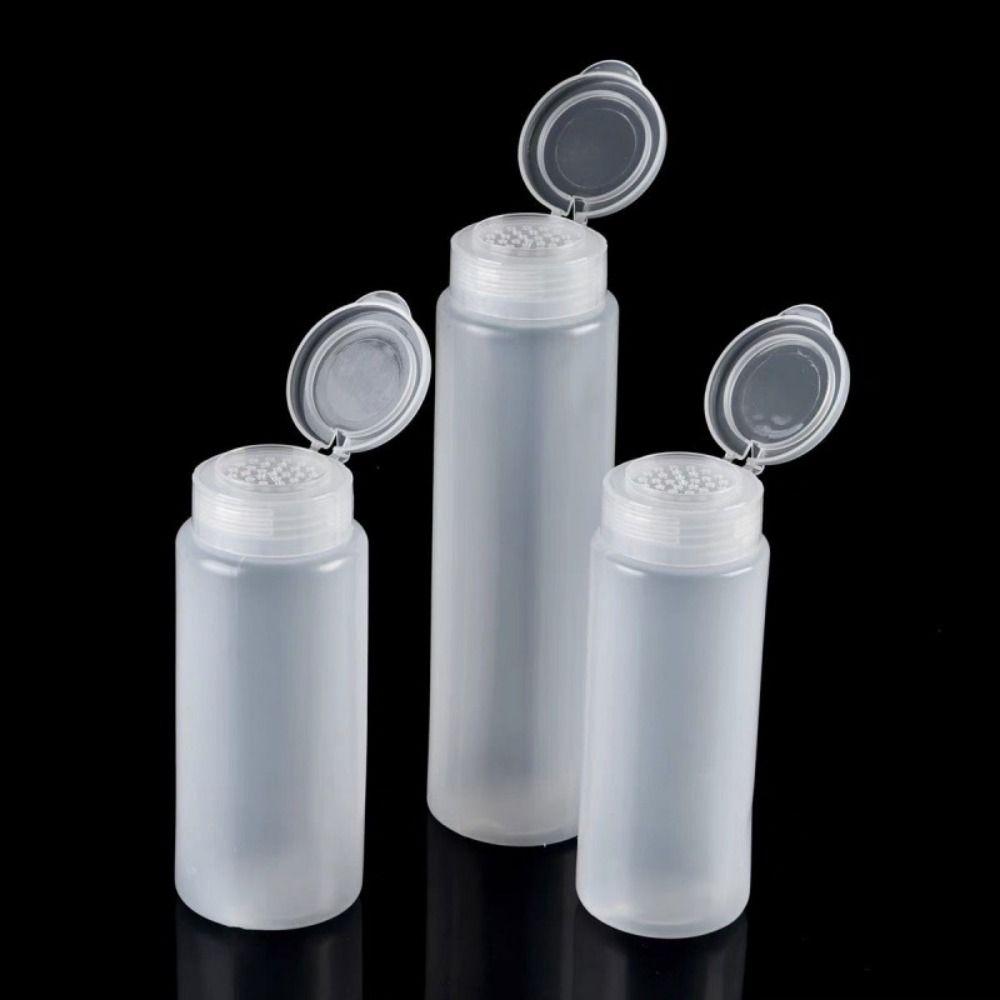 Detachable Plastic Seasoning Bottle Transparent BBQ Powder Jar Spice Bottle For Barbecue