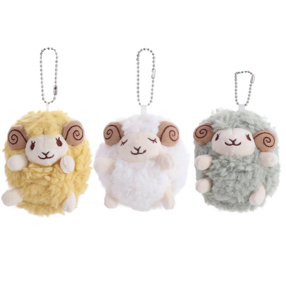 Lamb Sheep Plush Pendant Mini Sheep Soft Lamb Doll Ornament  Friends Birthday Gifts