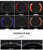 Baojun Steering Wheel Cover: Genuine Leather Suede Carbon Fiber for 730/510/560/310/530/e200kiwi.