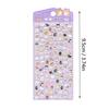 1 Sheet Cartoon Animals Cat Panda Double Stickers For Mobile Phone Case Mirror Scrapbook Journal Animal Decoration Gifts
