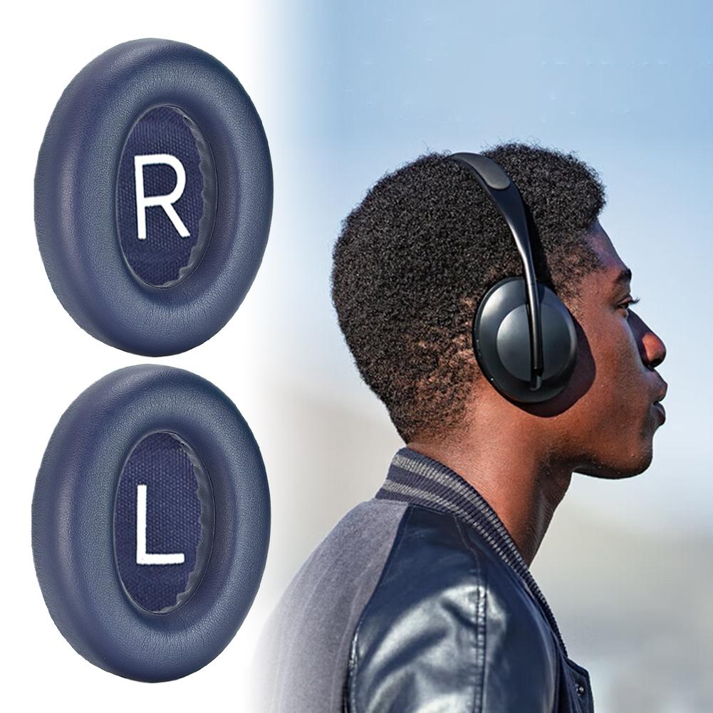 Protein Leather/Sheepskin with Memory Foam Headphones Ear Pads Noise Cancelling Ear Cushions for Bose 700 (NC700) Headphones