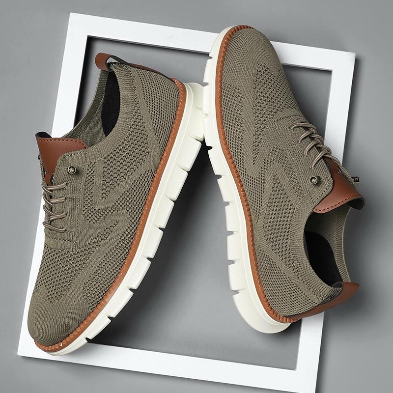 Fashion Mesh Shoes For Man Loafers Slip on Casual Sneakers Outdoor Formal Shoes Breathable Big Size Designer Shoes High Quality
