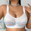 Front-hook Bra for Women with Big Breasts Push-up and Small Underwire-free Bra To Prevent Sagging and Reduce Breast Size