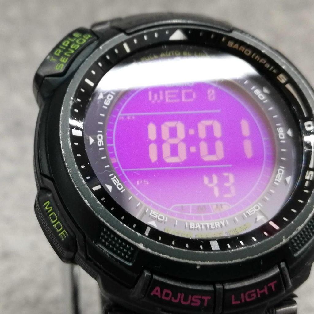 Used CASIO PRG-110CJ PRO TREK