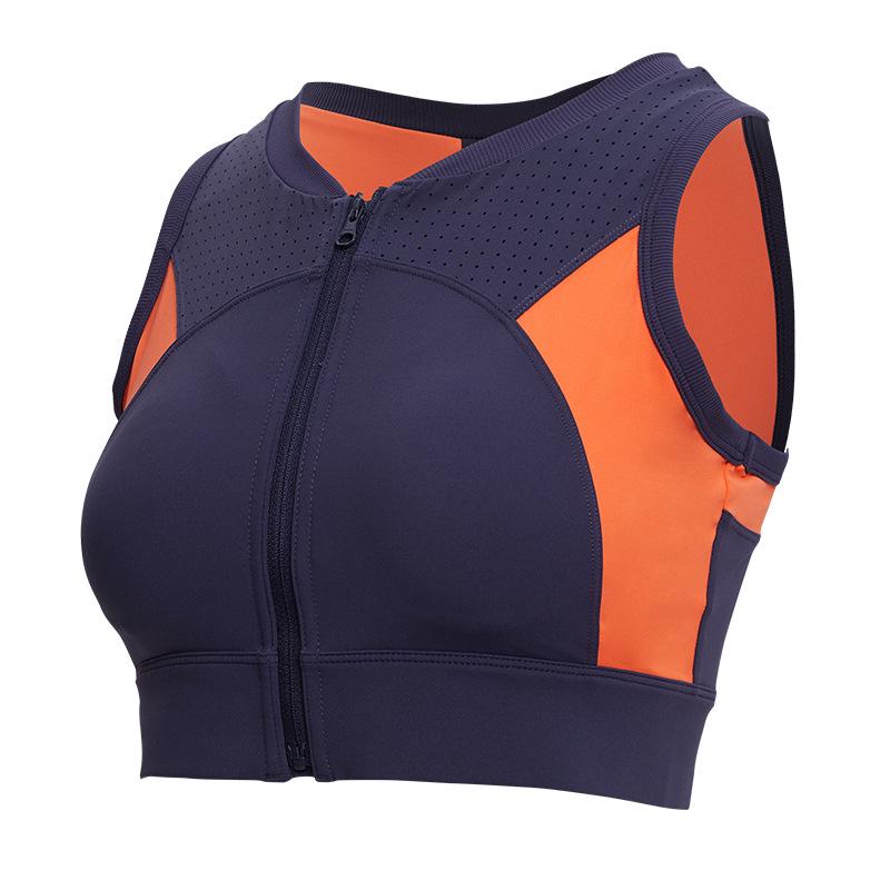 Women's Quick-Dry Breathable Lycra Sports Bra - Plus Size