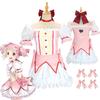 Magical Girl Puella Magi Madoka Magica Homura Akemi Kaname Madoka Cosplay Kostüm Kampfanzüge für Mahou Shoujo Komplettes Set